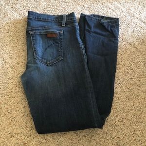 Joe's Jeans Straight Leg Cropped Jeans